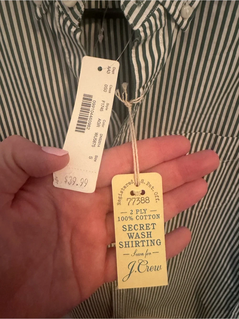 J. Crew crew secret